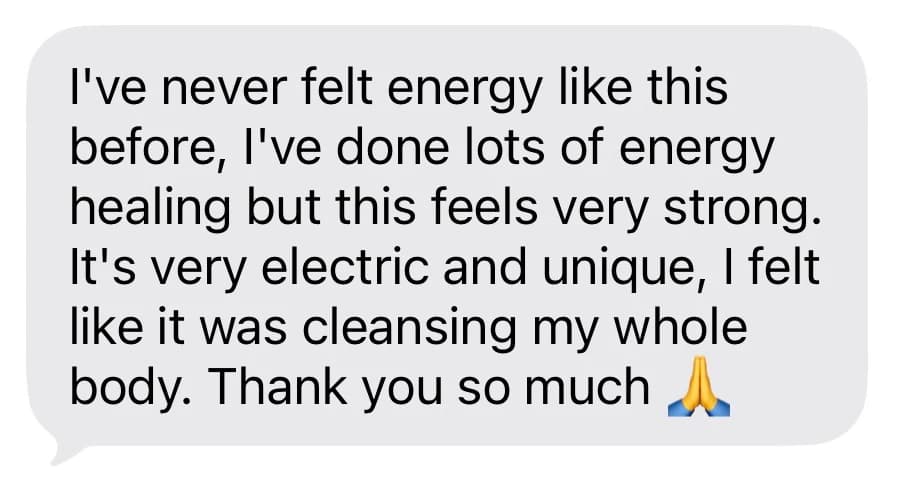 Text Message Testimonial 1
